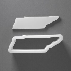 Black Tennessee State Cookie Cutter india Map Shape for Baking Fondant Biscuit Clay Jewelry Earrings Craft Tool Mirrored Pair Set Reusable Kitchen Party Decor Gift