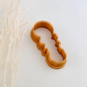 Baby Rattle Cookie Cutter for Baby Shower Baking or Polymer Clay Crafts Large Baby Rattle Clay Fondant Cutter for Themed Cookies Cake Decorations and Handmade Baby Gift Accessories