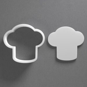 Black Chef Hat Cookie Cutter From Mini To Large Toque Blanche Shape Polymer Clay Jewelry Earring Cutter Tool Mirrored Pair Set cookie Baking Fondant Biscuit Craft Modeling Art