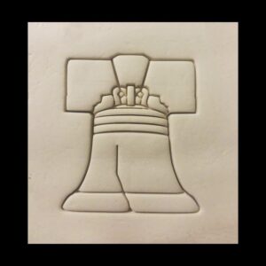 Black Liberty Bell Cookie Cutter Cookie India Patriotic Biscuit Cutter for 4th of July Baking Independence Day Treats Historical Theme Snacks American Heritage Cookies and National