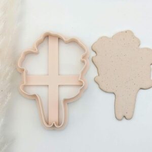 Daisy Flower Cookie Cutter for Clay Fondant Biscuit and Dough Large Floral Polymer Clay Cutter for Spring Baking Floral Cake Decorating and Handmade Jewelry Making Craft Tool