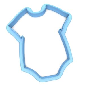 Baby Undershirt Cookie Cutter, Suitable Size, Perfect for Baby Showers, Parties, and More, Ideal for Cookie Decorating, Dishwasher Safe, Made in India