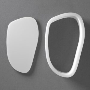 Organic Pebble Cookie Cutter Irregular Shape cookie Baking Tool for Cookies Biscuits Fondant Dough Clay Jewelry Making Earring Craft Decorating Party Baking and Daily Home Use