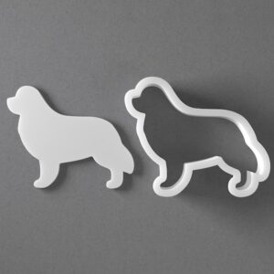 Black Newfoundland Cookie Cutter Mini to Large Dog Breed Shape for Polymer Clay Jewelry Earring Making Mirrored Pair Set cookie Craft Tool Made in India
