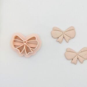 Bow Earring Cutter for Polymer Clay Jewelry Making Trendy Bow Clay Earring Cutter for DIY Earrings and Handmade Accessories Unique Clay Jewelry Crafting Tool for Fashionable Gift