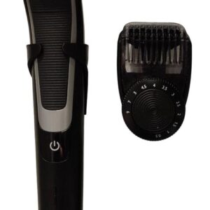 Safety Razor Stand Men's Shaver Holder Hanger With One Blade Shaving Stand for Bathroom Countertops, (Black) Trimmer Not Included