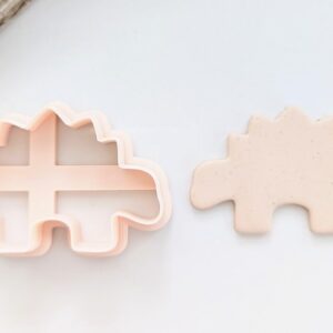 Dinosaur Stegosaurus Cookie Cutter for Biscuit Fondant Pastry Dough Large Dinosaur Clay Cutter for Polymer Clay Crafts Stegosaurus Shape Cutter for DIY Baking and Jurassic Theme