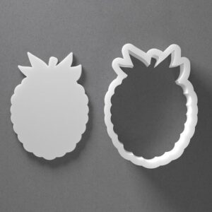 Black cookie Raspberry Fruit Cookie Cutter Set for Polymer Clay Jewelry Earrings Biscuit Fondant Craft Tool Mirrored Pair Suitable Mini Medium Large Sizes for Baking DIY Projects