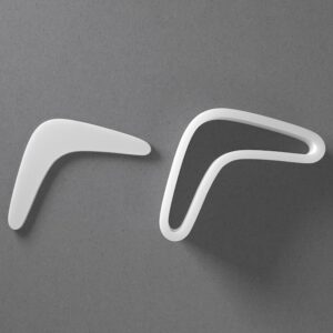 Boomerang Cookie Cutter Australia Shape Baking Tool for Cookies Biscuits Fondant Dough Clay Jewelry Making Earring Craft Decorating Party Baking and Daily Home Use