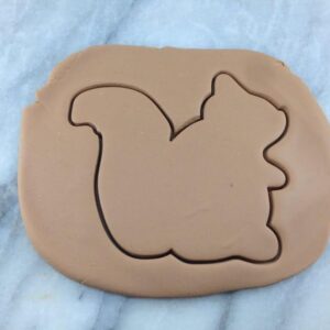 Black Squirrel Cookie Cutter Outline Sharp Edges Cookie AnimalForest Party Celebration Baking Tool for Cookies Fondant Sandwich Cheese Kids Snacks Seasonal Crafts