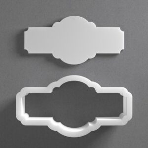 Black cookie Plaque Frame Cookie Cutter From Mini To Large Decorative Shape Tool For Polymer Clay Jewelry And Earring Making Ideal For Ornament Style Crafts Mirrored Pair Set India