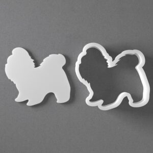 Shih Tzu Cookie Cutter Dog Breed Shape cookie Baking Tool for Cookies Biscuits Fondant Dough Clay Jewelry Making Earring Craft Decorating Party Baking and Daily Home Use