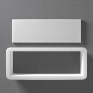 3:1 Ratio Rectangle Barrette Cookie Cutter Polygon Shape Baking Tool for Cookies Biscuits Fondant Dough Clay Jewelry Making Earring Craft Decorating Party Baking and Daily Home Use