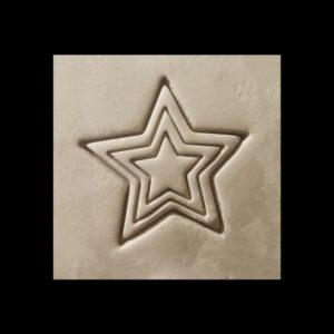 Black Triple Star Cookie Cutter Cookie India Patriotic Theme Biscuit Cutter for 4th of July Baking Independence Day Treats Red White Blue Cookies Military Celebration Snacks Star