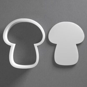 Mushroom Cookie Cutter Food Shape cookie Baking Tool for Cookies Biscuits Fondant Dough Clay Jewelry Making Earring Craft Decorating Party Baking and Daily Home Use