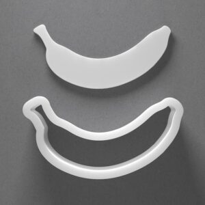 Black Banana Cookie Cutter Mini to Large Curved Fruit Food Shape for Polymer Clay Jewelry Earring Making Mirrored Pair Set cookie Craft Tool for Creative Clay Projects India