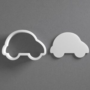 Black cookie Small Whimsical Car Cookie Cutter Set for Polymer Clay Jewelry Earrings Biscuit Fondant Craft Tool Mirrored Pair Suitable Mini Medium Large Sizes