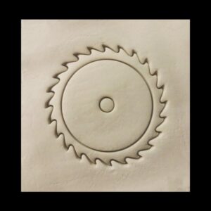 Saw Blade Shaped Cookie Cookie Cutter Made in India for Fathers Day Woodworking Theme Baking Homemade Cookies Crafts Gift Ideas for Dad Carpenter Handyman and Tool Shop Parties