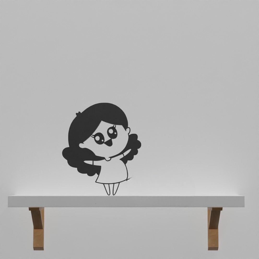 Charming Wall Art Featuring Cute Anime Character | Stylish Tabletop Display for Home Decor | Perfect for Anime Lovers and Collectors - Image 2