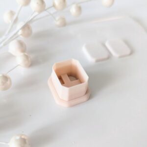Gem Shape Clay Earring Cutter for Polymer Clay Jewelry Making Geometric Gemstone Inspired Clay Cutter Tool for DIY Earrings Handmade Accessories and Custom Artisan Craft Projects