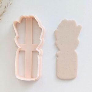Potted Lavender Cookie Cutter Herb Plant Clay Cutter for Polymer Clay Crafts Large Fondant Cutter for Garden Theme Baking DIY Spring Decorations Plant Lover Gifts and Nature Art