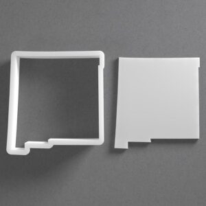 New Mexico State Cookie Cutter Shape cookie Baking Tool for Cookies Biscuits Fondant Dough Clay Jewelry Making Earring Craft Decorating Party Baking and Daily Home Use