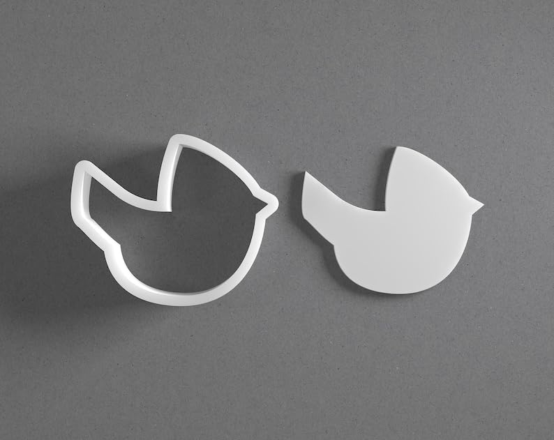Stylized Cardinal Bird Cookie Cutter Simple Animal Shape cookie Baking Tool for Cookies Biscuits Fondant Dough Clay Jewelry Making Earring Craft Decorating Party Baking and Daily Home - Image 2