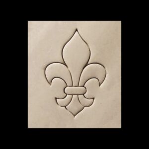 Fleur De Lis Black Cookie Cookie Cutter for Elegant Baking French Theme Party Treats Royal Symbol Cookies Perfect for Weddings Birthdays Mardi Gras and Decorative Desserts
