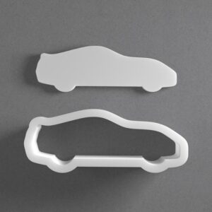 Black cookie Sports Car Classic Automobile Cookie Cutter Set for Polymer Clay Jewelry Earrings Biscuit Fondant Craft Tool Mirrored Pair Suitable Mini Medium Large Sizes for Baking DIY