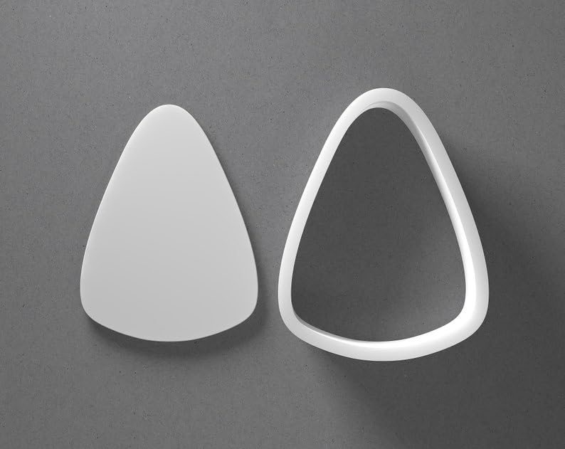 Black Candy Corn Cookie Cutter Mini To Large cookie Halloween Sweets Shape Polymer Clay Jewelry And Earring Cutter Tool Mirrored Pair Set For Festive Crafting Baking And DIY Projects