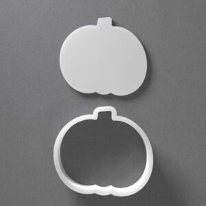 Black Pumpkin Cookie Cutter From Mini To Large Halloween Shape Polymer Clay Jewelry Earring Cutter Tool Mirrored Pair Set cookie Baking Fondant Biscuit Craft Modeling Art