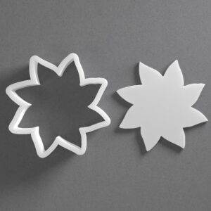 Black Whimsical Sun Cookie Cutter From Mini To Large Shape Polymer Clay Jewelry Earring Cutter Tool Mirrored Pair Set cookie Baking Fondant Biscuit Craft Modeling Art
