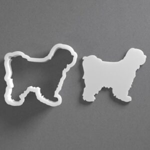 Black Tibetan Terrier Cookie Cutter Mini to Large Dog Breed Shape for Polymer Clay Jewelry Earring Making Mirrored Pair Set cookie Craft Tool India