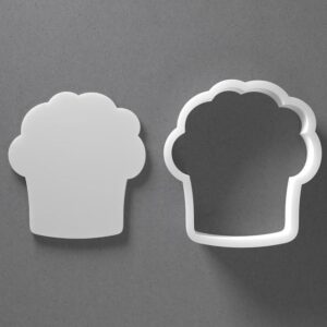 Black Muffin Cookie Cutter Mini To Large cookie Cupcake Cup Cake Food Shape Polymer Clay Jewelry And Earring Cutter Tool Mirrored Pair Set For Baking Crafting And DIY Projects