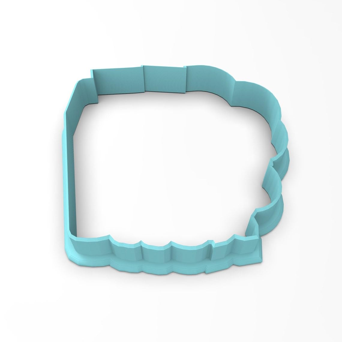 Black Crayon Cookie Cutter Stamp Stencil Debosser with Sharp Edges Durable Plastic Mold for Baking Cookies Fondant Biscuits Pancakes Sandwiches Crafts Classroom Parties and Events - Image 5