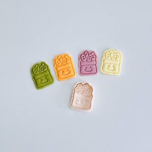 Black Bread Bag Cookie Cutter cookie Thanksgiving Cute Smiling Bread Loaves Cookie Cutter Stamp Set Fun Fall Baking Tool Fondant Molds for Cookies Pastries Cupcakes Biscuits Dessert