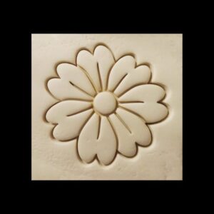Black Flower Shape Cookie Cutter Cookie Spring Summer Baking Mold for Garden Party Treats Floral Theme Cookies Kids Craft Activities Wedding Dessert Decoration and Seasonal DIY