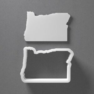 Black Oregon State Cookie Cutter From Mini To Large india Shape Polymer Clay Jewelry Earring Cutter Tool Mirrored Pair Set cookie Baking Fondant Biscuit Craft Modeling Art