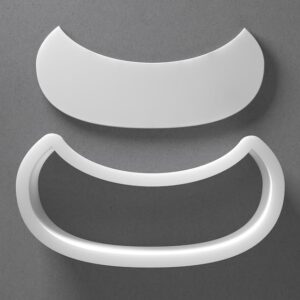 Canoe Cookie Cutter Boat Ship Shape cookie Baking Tool for Cookies Biscuits Fondant Dough Clay Jewelry Making Earring Craft Decorating Party Baking and Home Use
