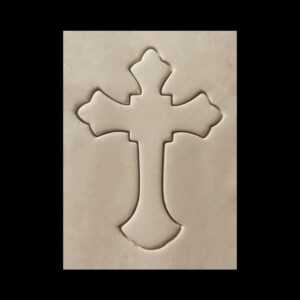 Black Cross Cookie Cutter Cookie India Religious Theme Biscuit Cutter for Christian Baking Easter Treats Church Event Cookies Faith Celebration Snacks Holy Communion Desserts