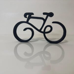 Minimalistic Bicycle Sculpture for Home Decoration Tabletop Decor Gift for Cyclist Decorative Bike Showpiece Modern Art Statue for Living Room Office Shelf Table Decor
