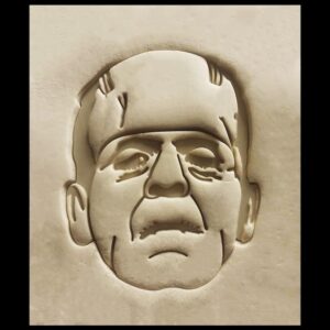 Frankenstein Black Cookie Cookie Cutter for Halloween Baking Spooky Party Treats Monster Theme Cookies Kitchen Tool for Kids Activity Trick or Treat Events and Holiday Celebration