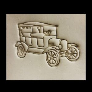 Black Model T Classic Car Cookie Cutter Cookie India Vintage Automobile Biscuit Cutter for Retro Vehicle Baking Antique Car Show Cookies Collector Theme Treats Historic Auto Snacks