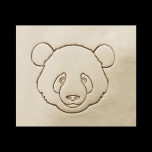 Black Panda Bear Head Cookie Cutter Cookie India Animal Face Biscuit Cutter for Wildlife Theme Baking Cute Bear Party Treats Zoo Birthday Snacks Jungle Celebration Cookies and Nature