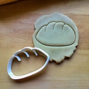 Cookie Loaf of Bread Cookie Cutter for Charcuterie Boards, Sandwiches, Bakery Decoration, Suitable Size for Cookies, Fondant, and Crafting, Made in India