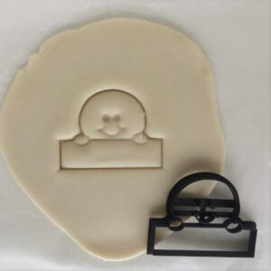 Gingerbread Plaque Cookie Cutter Cookie for Personalized Cookies, Fondant, Clay Crafting, Custom Holiday Baking, Decorative Plaque Cookies, and Festive Celebrations in India
