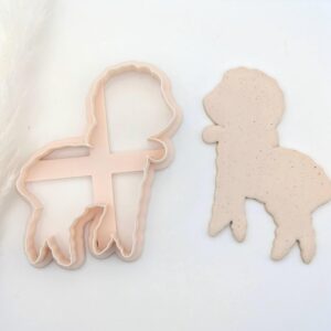 Lamb Cookie Cutter for Easter Baking and Spring Crafts Large Clay Cutter for Polymer Clay Fondant Cutter for Baby Shower Treats Religious Events Farm Animal Themes and Seasonal
