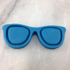 Black Sunglasses Cookie Cutter Two-Piece Plastic Outline Stamp with Sharp Edges for Baking Sugar Cookies Fondant Pastries Biscuits Summer-Themed Cake Decorating Tool India