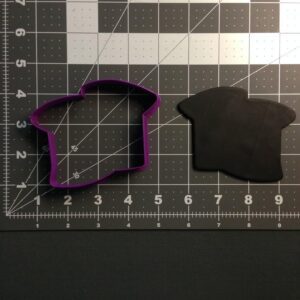 Black Cookie Two Slices of Bread 100 Cookie Cutter for Baking Dough Biscuits Fondant Sandwiches Pancakes Pastry Decorating Cookie Dough Shapes Baking Tools Kitchen Accessories