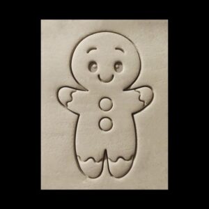 Black Christmas Gingerbread Cookie Cutter Cookie India Holiday Baking Tool Festive Gingerbread Man Cookie Mold Kitchen Accessory Seasonal Gift for Christmas Baking